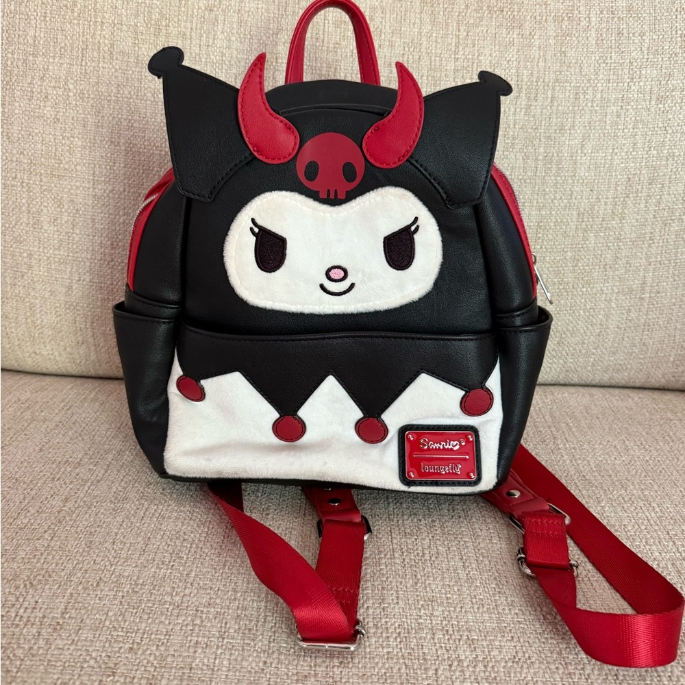 RARE kuromi loungefly mini backpack